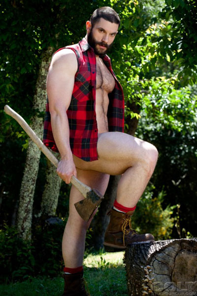 lumberjack hunk